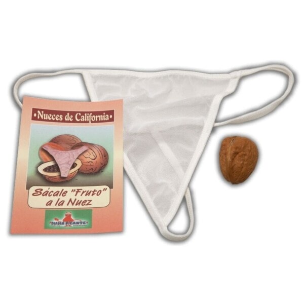 DIABLO PICANTE - WALNUT WITH A SURPRISE THONG DIABLO PICANTE - WALNUT WITH A SURPRISE THONG